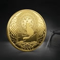 thumbnail image 4 of Moneda de oro del Hada de los Dientes de dibujos animados Moneda conmemorativa bañada en oro Regalo de cambio de dientes para niños Medallón conmemorativo del Hada de los Dientes Medallón, 4 of 5