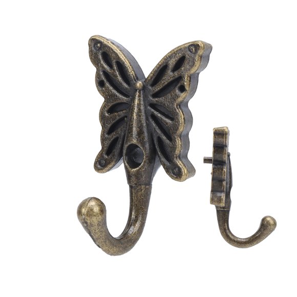 Rustic Coat Hooks, Vintage Wrought Closet Hook Wall Mounted Coat Hooks Zinc Alloy Wall Coat Hooks For Coats For Bags For Hats