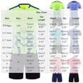 thumbnail image 4 of Kids Soccer Uniforms Mesh Breathable Quick Dry T Shirts and Shorts for Boys Girls Team Gym Game Soccer Jersey 2 Piece Sets 3-15 Years, 4 of 6