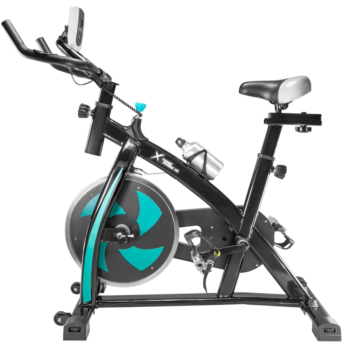 xtremepowerus stationary indoor cycling exercise bike cycling