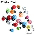 thumbnail image 3 of XIEULQP Ladybug Glass Beads Mix Colors - Loose Spacer Beads for Jewelry Making DIY Handmade Crafts, 3 of 6