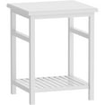 thumbnail image 1 of Elitezip Nightstand, End Table, Bamboo Night Stand Bedside Table, Side Table For Bedroom Living Room Lounge, Space Saving, Easy To Assemble, Ns-537 (1 Pack, White), 1 of 7