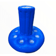 thumbnail image 2 of Blue Pool Float Inflatable Cooler, 2 of 2