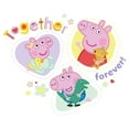 thumbnail image 2 of CafePress - Peppa Pig: Together Forever! - 16 Ounce Classic Clear Insulated Double Wall Tumbler Cup with Lid Straw , Reusable, 2 of 5