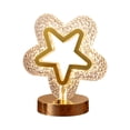 thumbnail image 2 of Lámpara de escritorio, luz de noche, decoración de dormitorio, lámpara de mesa pequeña, regalo, lámpara de noche LED recargable por USB, lámpara de aleación para exteriores, 2 of 6