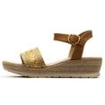 thumbnail image 2 of Sandalias Via Bella para Mujer 1301 dorado 24, 2 of 6