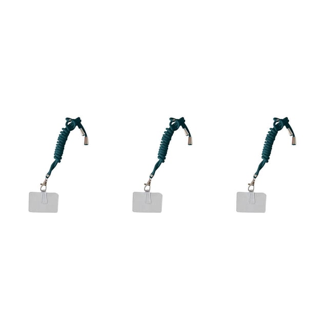 Seitruly Cuerdas colgantes para teléfono con tarjeta, cordones desmontables para el cuello, correas anticaídas antipérdida, accesorio para teléfono Type4 NO4
