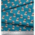 thumbnail image 3 of Soimoi Rayon Fabric Pug Dog Print Fabric by Yard 42 Inch Wide, 3 of 3