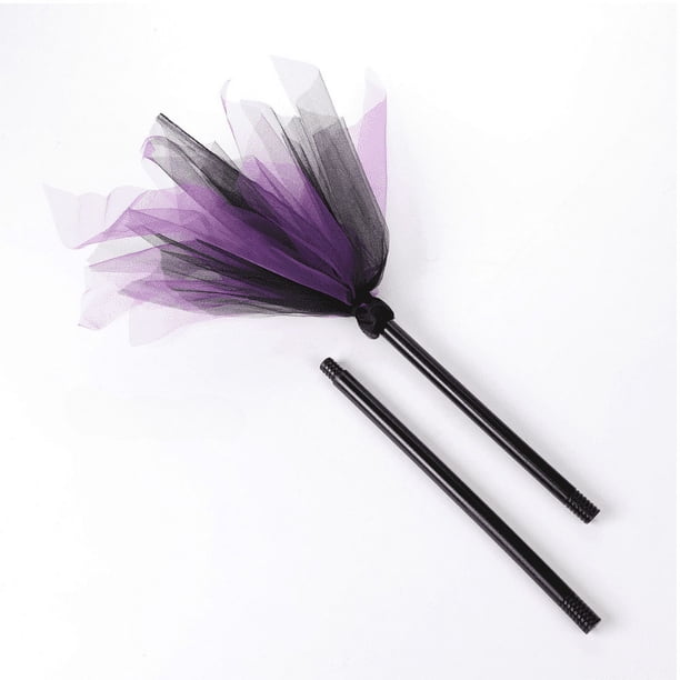 1pc, 2023 New Halloween Witch Broom Detachable Sequin Children's Decorative Broom Cosplay Party Supplies, Halloween Decor, Halloween Supplies, Party Decor, Party Supplies