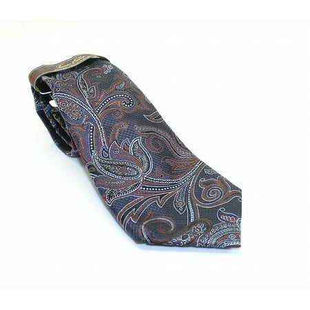 Check Woven Silk Tie - Tasso Elba Pertraglia Paisley Patterned Men's Silk Woven Tie