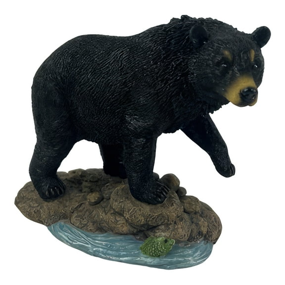 FC Design 6"W Bear Fishing Figurine Statue Sculpture Ornament Decoration Home/Room Decor and Unique Gift Ideas for Housewarming, Holidays and Birthdays
