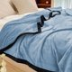 thumbnail image 5 of Manta de forro polar de franela 100x140cm - poliéster de microfibra súper suave, ligera y cálida para todas las estaciones, aire acondicionado y acampada, 5 of 8
