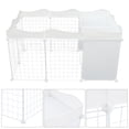thumbnail image 4 of Dog Fence with Storage Compartment, Pet House, Protective Fence for Pets, 4 of 17