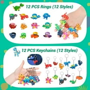70 Pcs Dinosaur Party Favors for Kids 3-6, Birthday Party Supplies Carnival Prizes Goodie Bags for Kids