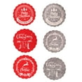 thumbnail image 2 of Posavasos Navideños para Copas de Vino, Posavasos para Tazas de Té, Suministros de Decoración para Hoteles, Restaurantes y El Hogar., 2 of 7