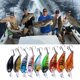 thumbnail image 4 of Mini Pesca Boca 9 Piezas/bolsa Gancho de pesca de plástico Pequeña grasa Crankbait Kit Set, 4 of 6