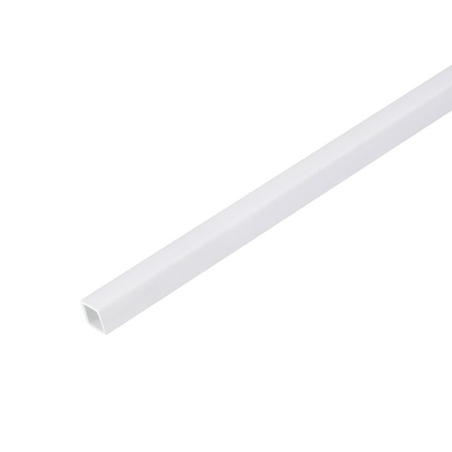 Unique Bargains 10pcs ABS Model Rectangular Square Tubing 1/4-inch x 1/4-inch, 1.6ft