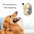 thumbnail image 4 of Erizo de peluche con sonido para mascotas, rompecabezas para perros, juguete de erizo suave para masticar (negro) Tmvgtek Para estrenar, 4 of 7