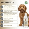 thumbnail image 4 of 5-in-1 Premium Oatmeal Shampoo for Dogs, Gentle for Itchy & Sensitive Skin, Provides Itch Relief, Hypoallergenic & Soothing for Dry Skin, Moisturizing Anti-Itch, Made in USA, 16 oz [We Love Doodles], 4 of 7