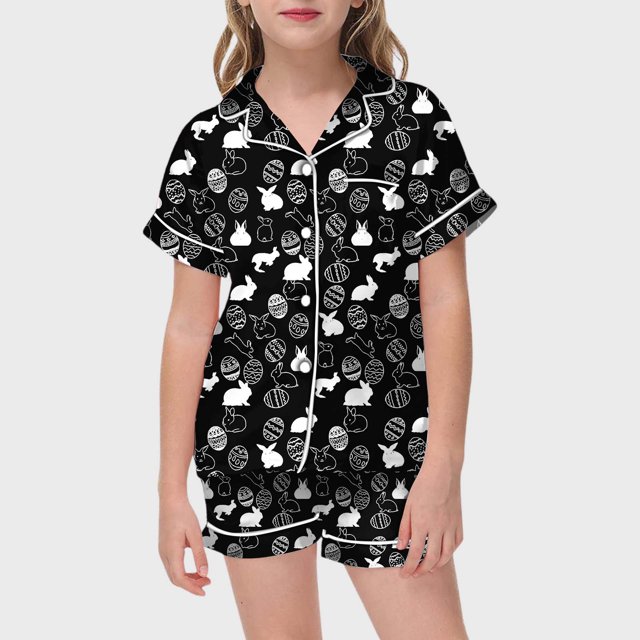 WEAIXIMIUNG Kid DIY Hand Painted Homewear Set Colouring Pajama Sets For And Girl Can Play With And Wea 130