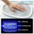 thumbnail image 5 of Electric Mosquito Killer, Mosquito Attraction 2-in-1, 3000V USB Rechargeable Electric Fly Swatter with Charging Base, Electric Fly Trap for Mosquitoes, 5 of 5