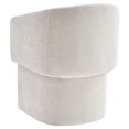 thumbnail image 6 of Side Dining Chair Armchair, Ivory White, Fabric, Bar Pub Cafe Bistro Dining Kitchen Hospitality Restaurant, Modern Contemporary, HB37289, 6 of 10