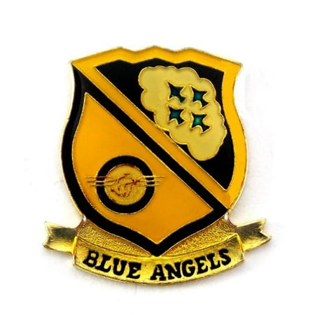 State Design Lapel Pin - United States Navy Blue Angels Insignia Lapel Hat Pin Military PPM817 (1 pin)