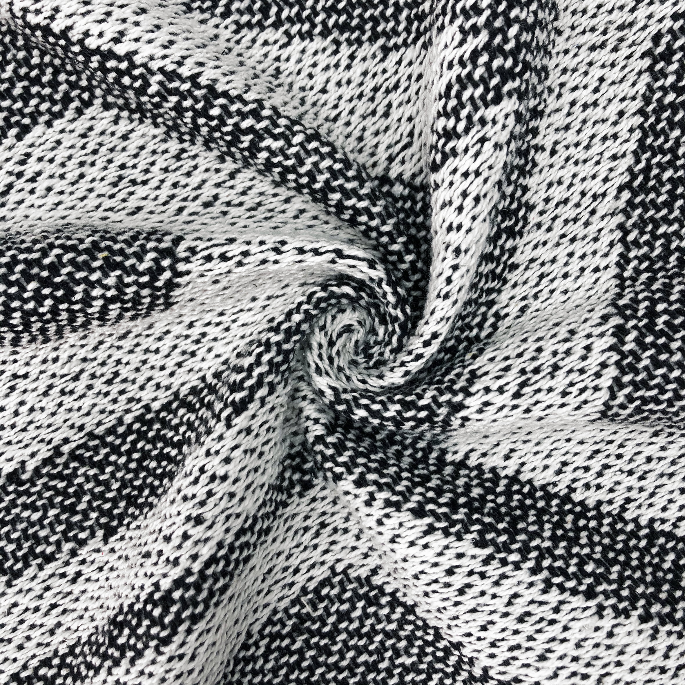 Marley Diamond Black Cotton Blanket Twin