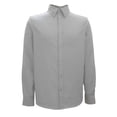 thumbnail image 1 of Camisa George Para Hombre Manga Larga Tipo Lino Talla EG Verde Olivo Opaco, 1 of 4