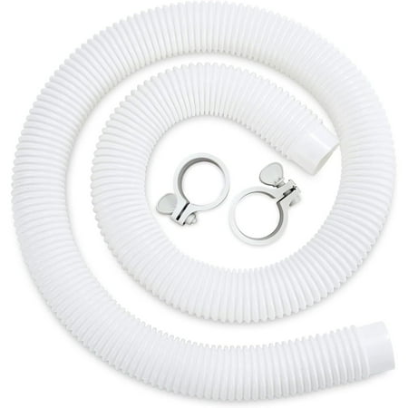 HetayC P56000017167 Replacement Part 59 Inch Long x 1.5 Inch Diameter Swimming Pool Pump Hose Accessory Kit