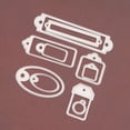 thumbnail image 4 of 10pcs Embossing Moulds Carbon Steel Photo Frame Molds Smooth Sturdy Album Craft Making Moulds, 4 of 9