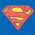thumbnail image 4 of DC Comics Justice League Superman French Terry T-Shirt and Shorts Outfit Set Toddler to Big Kid, 4 of 5