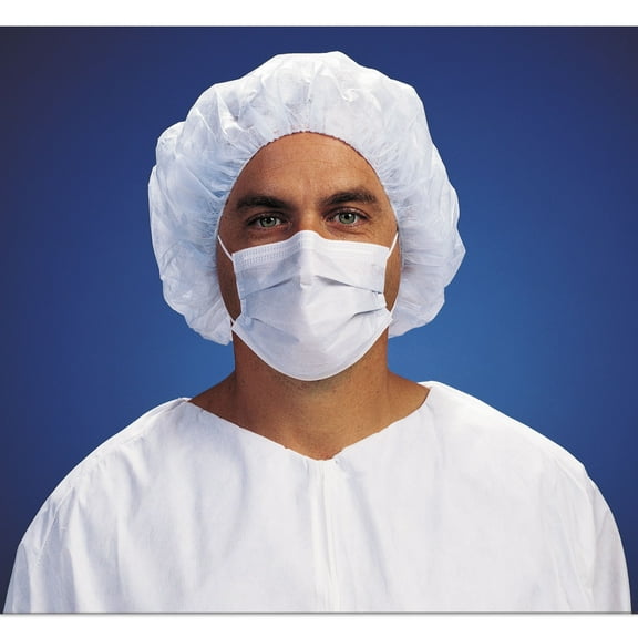 Kimberly-Clark KCC62692 M5 Pleat Style Face Mask With Earloops, Regular, Blue, 50/bag, 10 Bags/carton