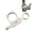 White, variant on Faucet Lock, Adjustable Length, Prevents Water Theft & Child Tampering, Engineering Plastic