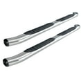 thumbnail image 2 of Go Rhino Nerf Bar 685404387CC OEM Xtreme; With Step Pads; 5 Inch Oval Straight; Chrome Plated; Composite; Without End Caps; Rocker Panel Mount, 2 of 4