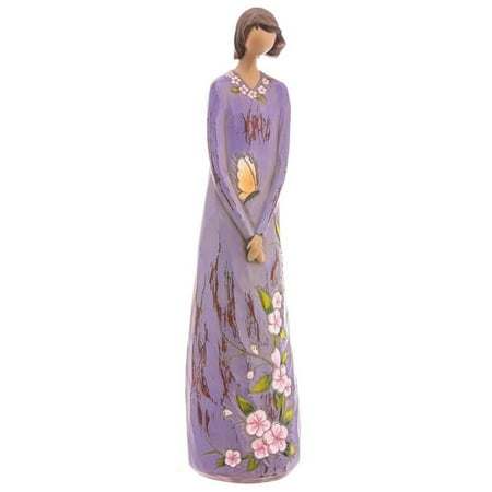 - Garden Statuary, Angel Blossoms, Faith