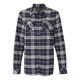 thumbnail image 1 of Burnside - Camisa de franela de manga larga teñida en hilo para mujer (5210) - NAVY/GREY - 3XL Burnside 5210, 1 of 1