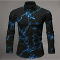 thumbnail image 1 of Camisa de hombre con solapa y pintura salpicada, de lujo, informal, deportiva, ligera, cómoda, suave, diseño de diseñador, nuevo estilo 2024, 1 of 6