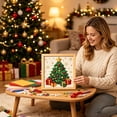 thumbnail image 5 of Kingfansion Fabric Art Kit, DIY 3D Christmas Fabric Poke Art Kit for Adults, Premium No-Sew Mosaic Wall Art & Craft Kits with Frame & Tools, Relaxing Handmade Art Project Gifts for Beginner, 5 of 6