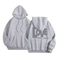 thumbnail image 2 of Christian Hoodies for Women 2025 Love Like Jesus Cute Y2K Graphic Hoodie with Pockets Hooded Sweatshirt Women Pullover, 2 of 6