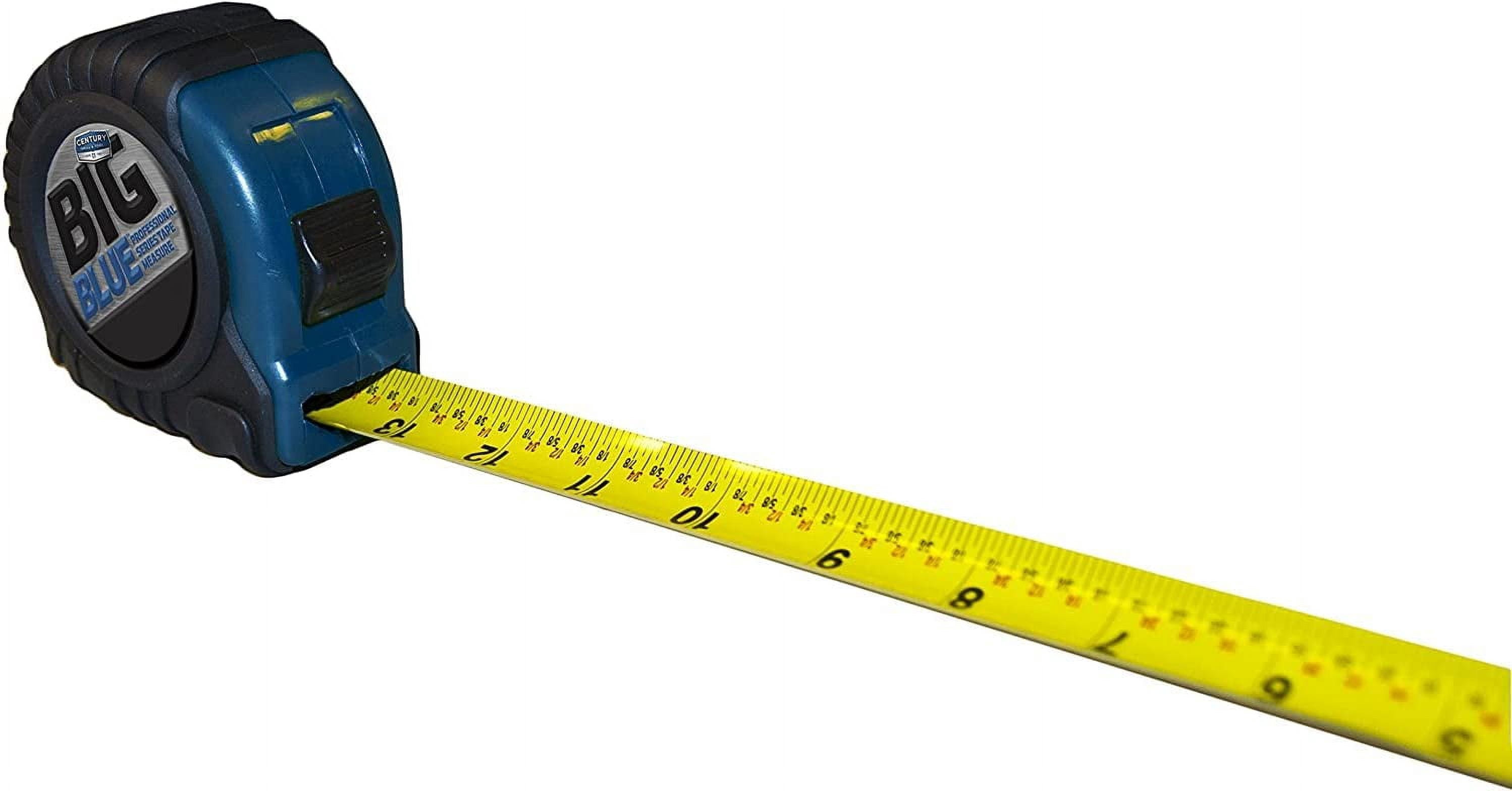 Century Drill & Tool 72825 Big Blue Tape Measure, 25 foot