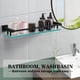 thumbnail image 4 of Estante de Baño SFGSOWOR 52 cm de Vidrio Templado Negro Mate, 4 of 7