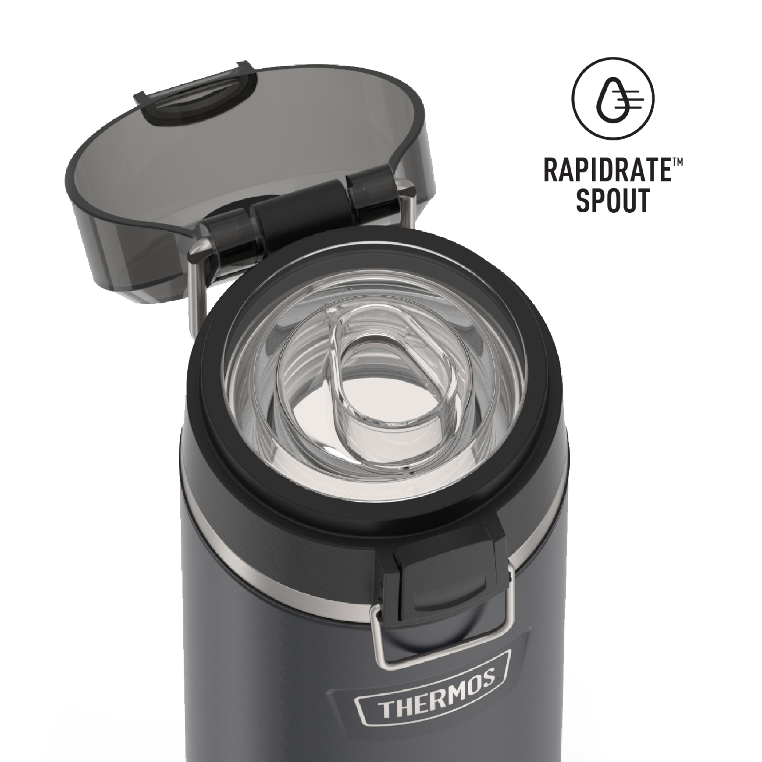 Thermos ICON Series Stainless Steel Water Bottle, 24oz photo 5