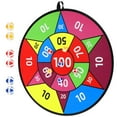 thumbnail image 2 of 29" Large Dart Board for Kids,Kids Dart Board with Sticky Balls,Backyard Outdoor Games Birthday Gifts for 3 4 5 6 7 8 9 10 11 12 Year Old Boys Girls, 2 of 8
