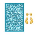 thumbnail image 5 of Valentine's Gift Heart Silk Screen Stencils for DIY Clay Printing on Clay Jewelry Earring Decor, 5 of 21
