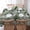 Green, variant on Green Tropical Leaves Tablecloth Rectangle Table Cloth 60x120, Waterproof Tablecloth Outdoor Table Cloth, Summer Palm Trees Botanical Washable Table Cover for Kitchen Dinning Party