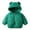 Green, variant on Baby Winter Coat,Little Boys Girls Puffer Coat Cute Bear Ear Hooded Jacket Zipper Up Down Coats For Baby Baby Boy Jacket Baby Girl Clothes Winter 9-12 Months