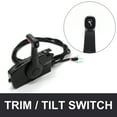 thumbnail image 4 of Outboard Side Mount Remote Control Mercury 881170A13 With 14core 15Ft Harness, Trim Switch, 4 of 5