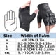 thumbnail image 2 of Guantes de Motocicleta de Cuero sin Dedos para Hombre Medium, 2 of 6
