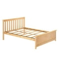 thumbnail image 3 of Plank+Beam Classic Solid Wood Full Size Bed Frame with Headboard for Adults, 3 of 10